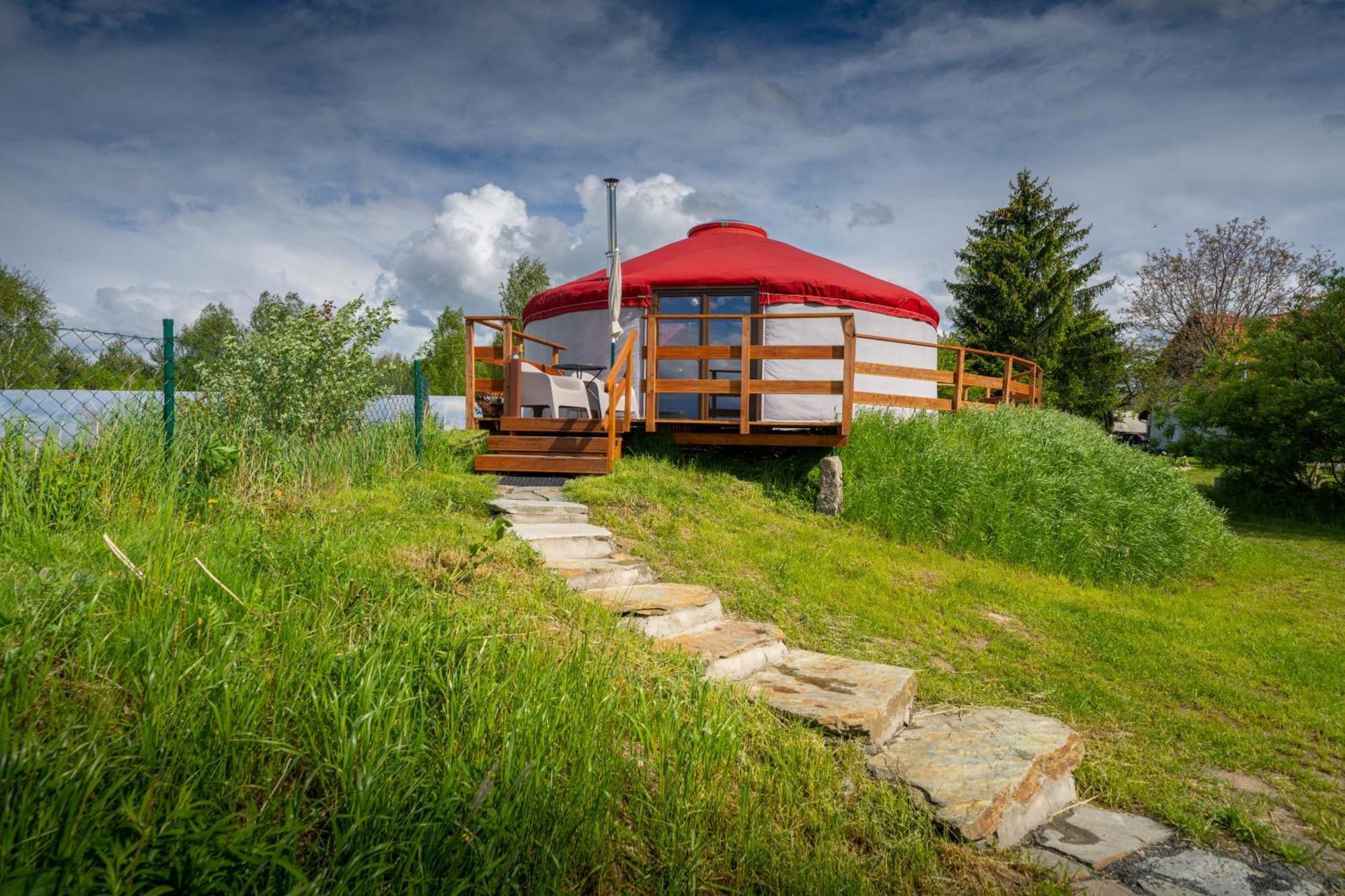 Dom W Domu - Izera Glamping Bed and Breakfast Gajowka  Buitenkant foto