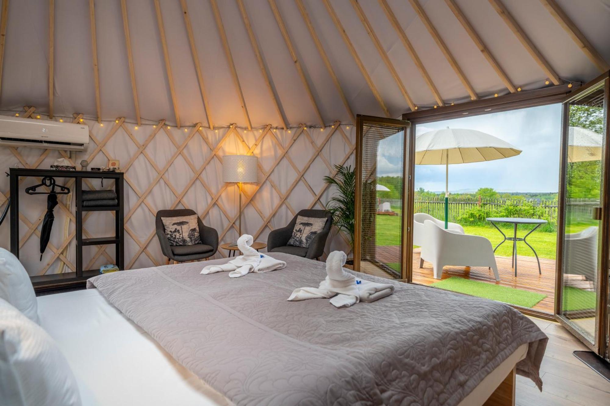 Dom W Domu - Izera Glamping Bed and Breakfast Gajowka  Kamer foto