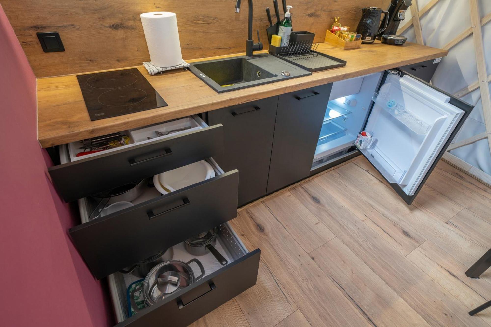 Dom W Domu - Izera Glamping Bed and Breakfast Gajowka  Kamer foto